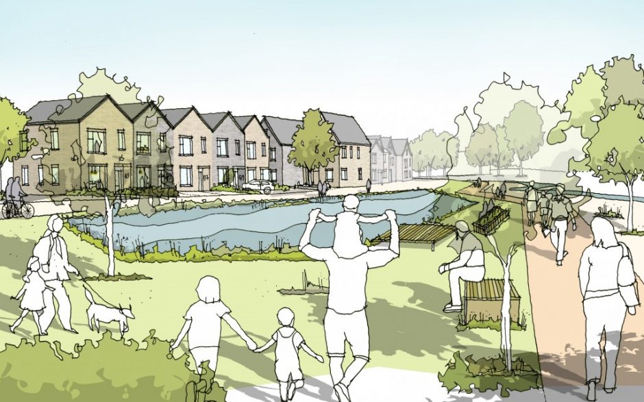 Snow Hill, Melton Mowbray landscape Assael